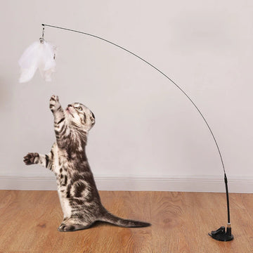 MewToy - Interactive Cat Playing Stick